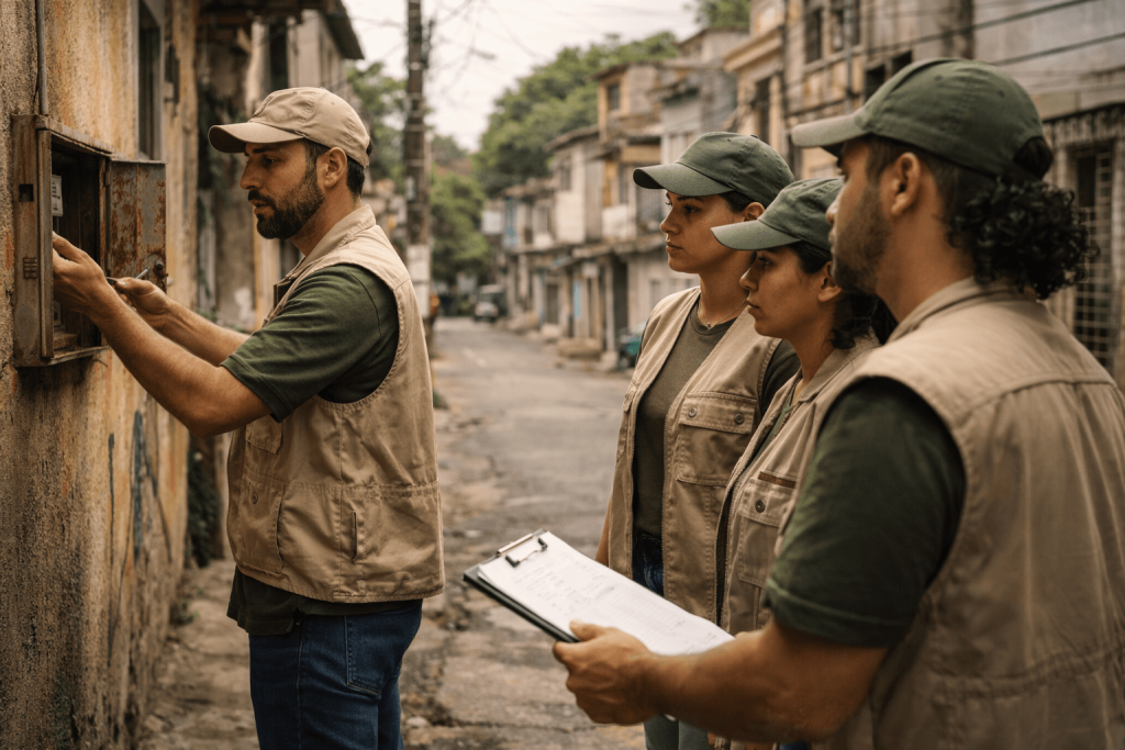 - Comparação: Impacto da Capacitação em Vigilância Sanitária em Diferentes Municípios