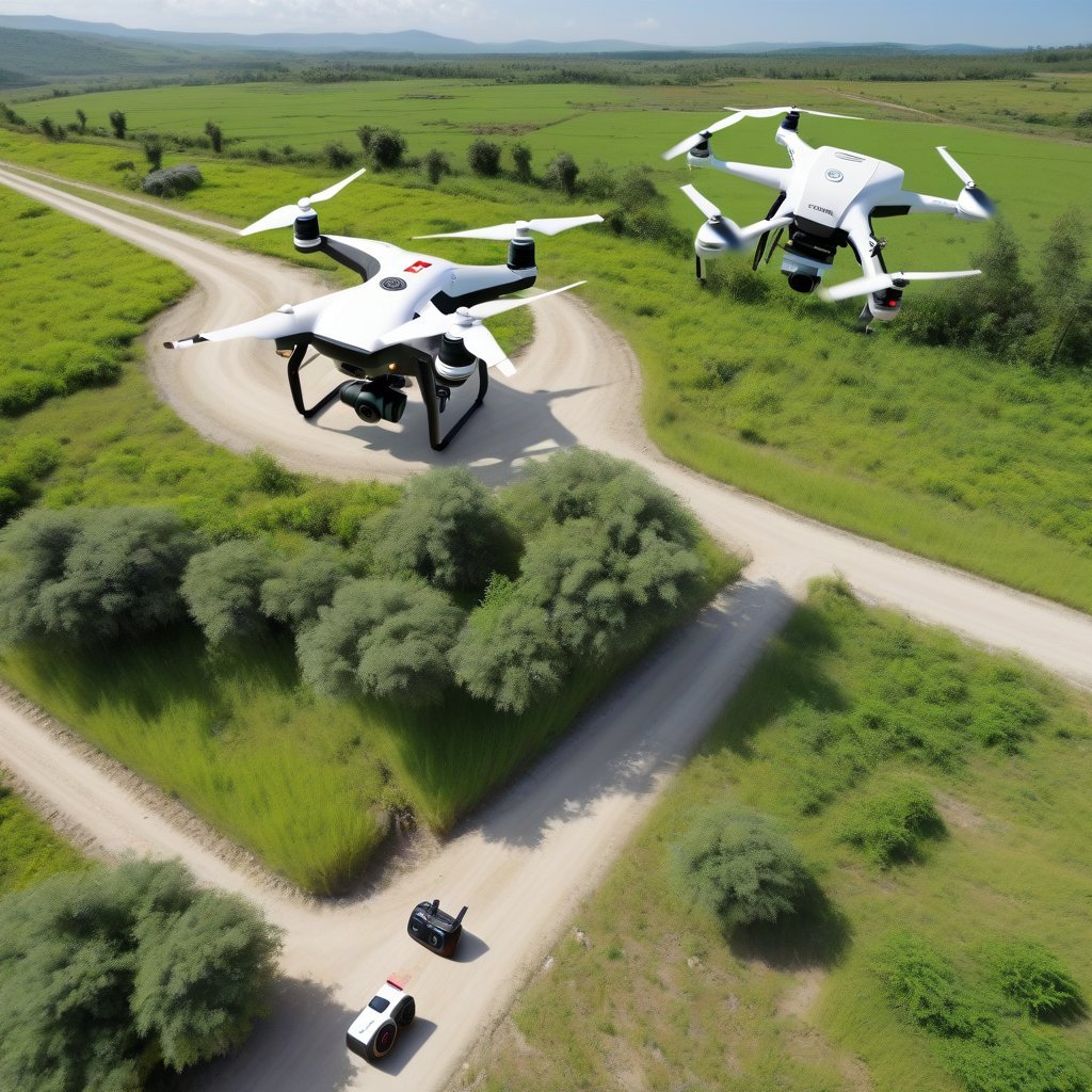 dados eficácia drones