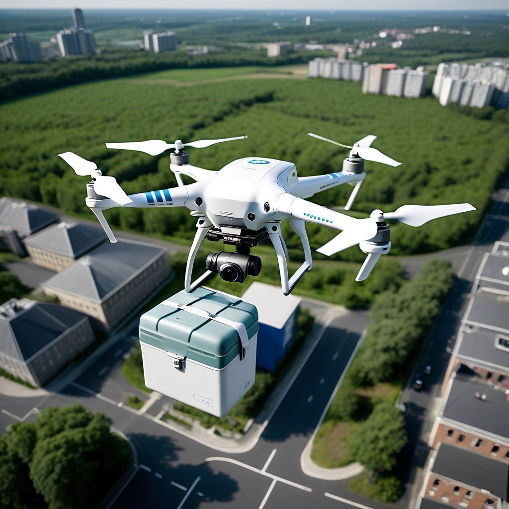 Top 5 benefícios do uso de drones na saúde pública