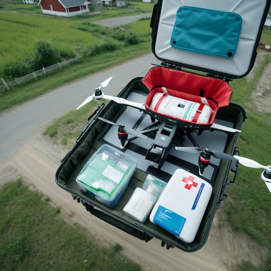As 7 inovações mais impactantes em drones para saúde pública