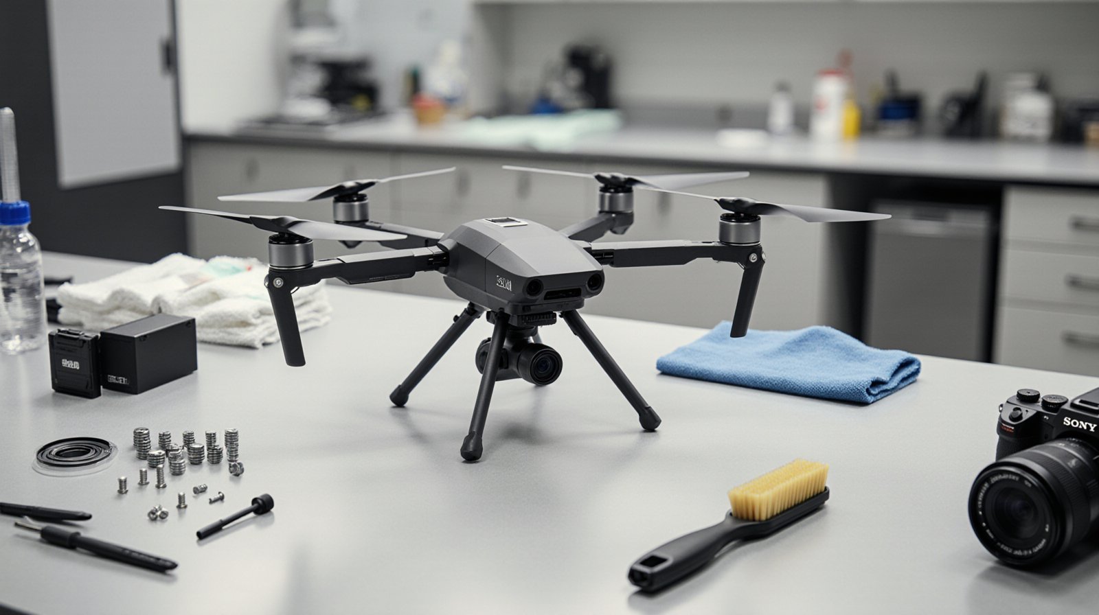 Guia de Manutenção Preventiva de Drones para Operações de Vigilância Sanitária